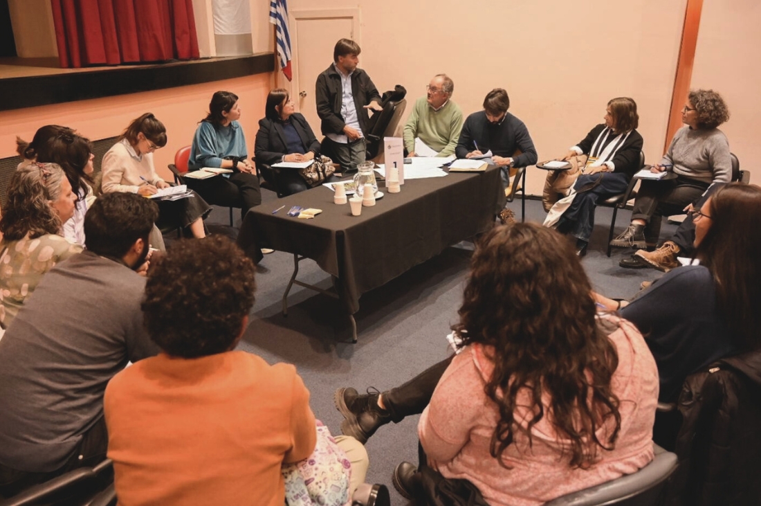 Participantes de la COAVI reunidos