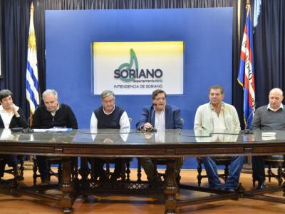 Autoridades de Soriano y ANV