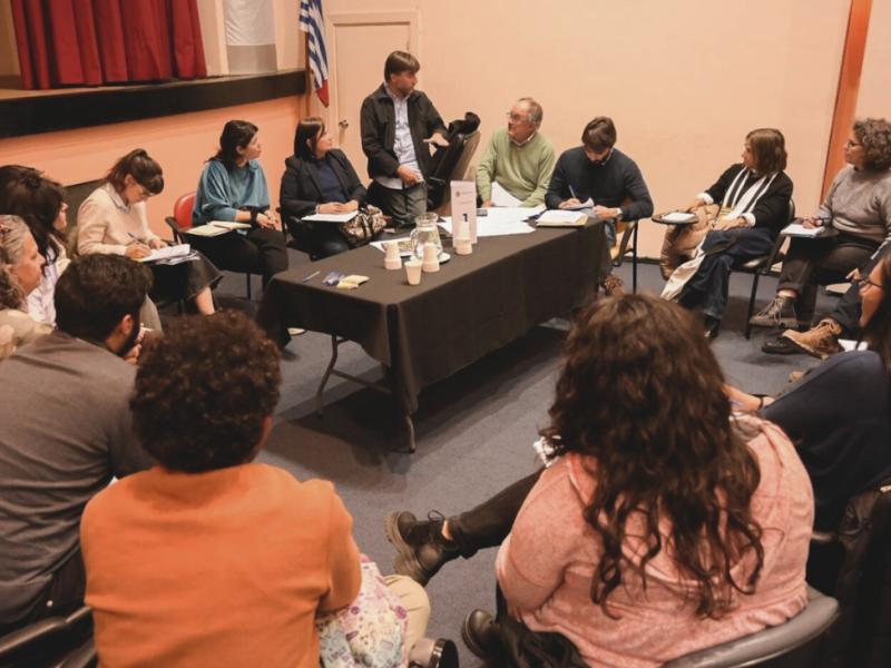 Participantes de la COAVI reunidos