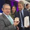 Ministro Raúl Lozano y presidente de la ANV Klaus Mill