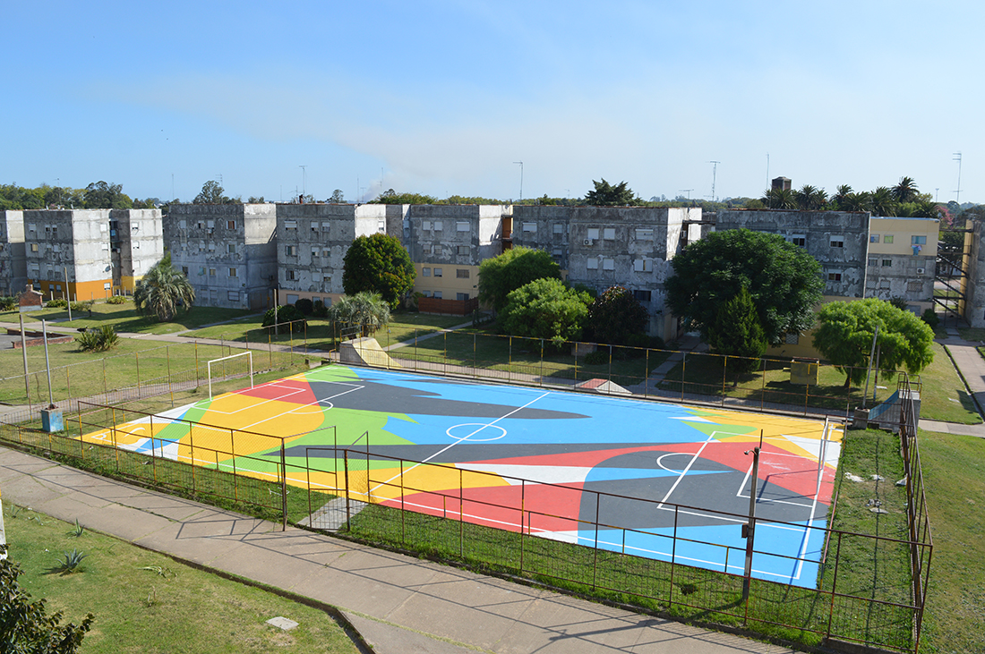 Vista del Complejo América