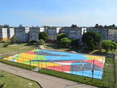 Vista del Complejo América