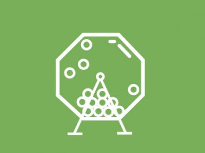 Iconografía de un bolillero de sorteo