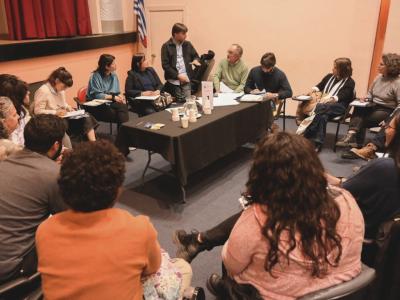 Participantes de la COAVI reunidos