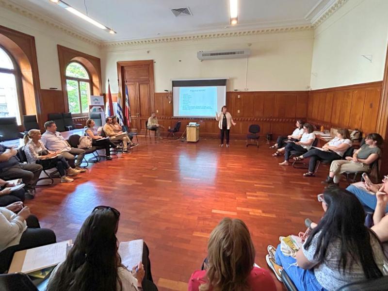 Todos los participantes del taller