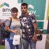 Los adjudicatarios recibieron las llaves de su nueva vivienda en Casavalle.