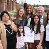 Ministra junto a familias de COVITEX