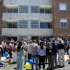 Familias en inauguración