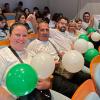 Cooperativistas con globos