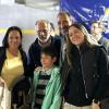 Autoridades entregando llaves